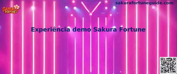 Experiência demo Sakura Fortune juego de demostración
