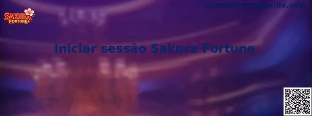 Iniciar sessão Sakura Fortune